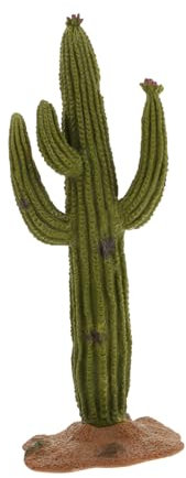 BESTOYARD 1pieza Cactus Modelo Decorativo De Escritorio Adorno De Planta Artificial Realista para Mesa De Arena Decoración De Hogar y Oficina