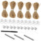 Ipetboom 1 Set Pleated Shade Repair Kit for Rv Windows Honeycomb Blind Accessories Easy Installation Fit for Various Models Stylish Practical for Cord Issues