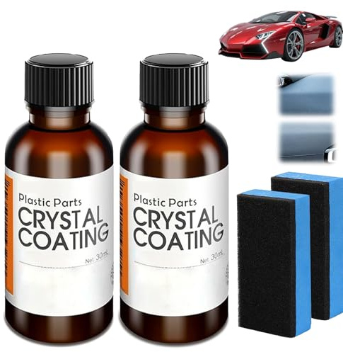 Cuidado de plástico para coche, removedor de arañazos para coche, agente de recubrimiento de efecto rápido, revestimiento de cristal para piezas de coche, removedor de arañazos de coche, restaurador