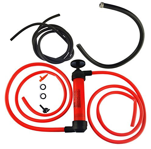 AB Tools Multi-Use Hand Transfer Pump Fluid Extractor Fuel Oil Water Liquid