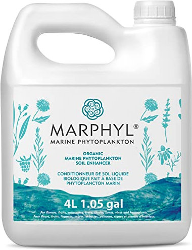 MARPHYL Fertilizzante Liquido Organico - Fertilizzante Piante Appartamento Interno Esterno - Nutrimento Universale Piante - Potenziatore Terreno Giardino, Fiori, Ortaggi, Succulente, Bambù, Idroponica