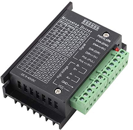 0.5-4 A 9-42 V DC CNC Stepper Motor Driver Controller 32 Segmenti Stepper Motor Driver Board per Nema 8, 11, 14, 16, 17 Motore Passo-passo