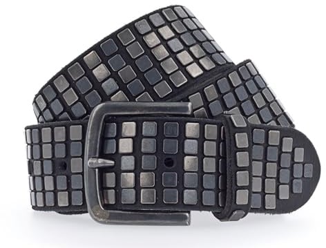 b.belt Quinn Nietengürtel Leder