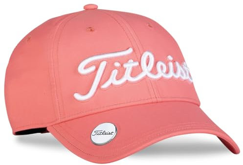 Titleist Tour Performance Damen Cap Coral/weiß