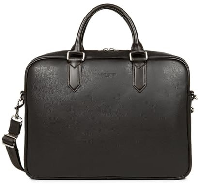 LANCASTER | Milano Gentlemen - Porte documents Cuir de Vachette Grainé Marron