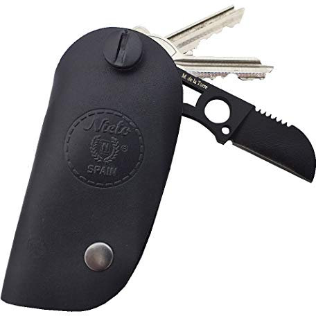 MIGUEL NIETO cuchillo SOS R.12NF con hoja en acero MOVA 1.4116. Incluye funda de Cuero