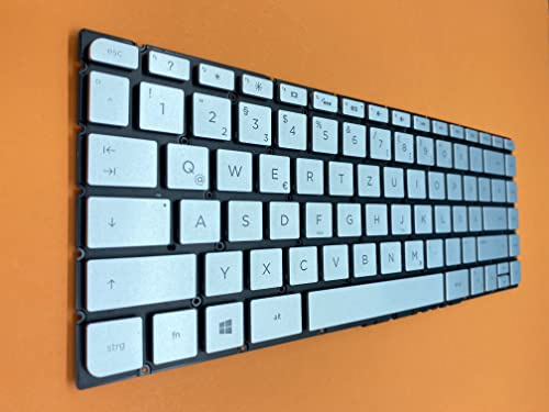 T-ProTek DEUTSCHE-Tastatur Keyboard kompatibel für HP Spectre x360 15-ap004nf