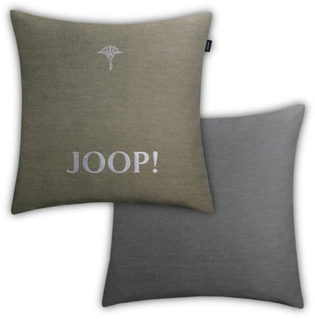 Joop! Kissenhülle Chains | 90 Oliv - 40 x 40