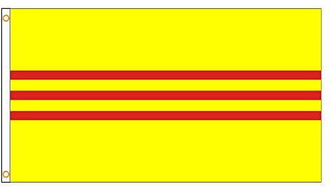 Drapeau 90x150cm Drapeau du Sud Vietnam