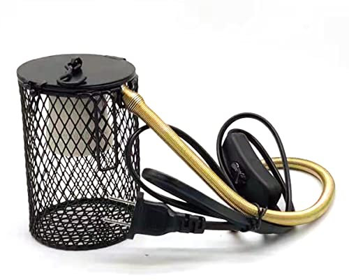 WZSON Lampada Termica 25W-100W, Lampada Riscaldante con Interruttore di Regolazione E Cavo di Alimentazione, per Allevamento/Famiglia,B,75W