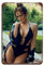 Jennifer Lopez Cover Poster Retro Poster Metall Blechschild Chic Art Retro Eisen Malerei Bar Menschen Höhle Cafe Familie Garage Poster Wanddekoration 20 x 30 cm