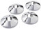 Silver 22mm Pipe Collars Chrome 0.86 Pipe Collar Rose Rosette Silver Chrome Pipe Roses for Hiding Unsightly Pipework Boiler, Bath, Hot Water Pipes, Water Tank, Radiator Pipes (8)