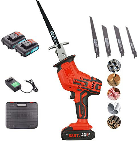 ALSUP Sega elettrica a Batteria per Ossa, Sega Professionale Portatile per macellai, Macchina Multifunzionale per Ossa per Carne, Maiale, Pesce, Costole,1elektrisch-24V