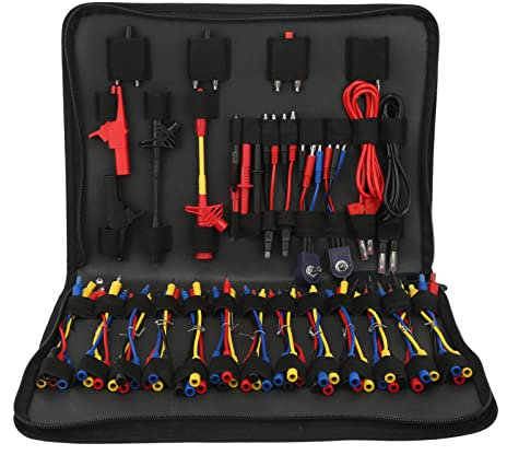 Kit de Fils de Test Automobile, Sonde Arrière, Pince de Test de Perçage D'isolation, Multimètre, Testeurs électriques, Connecteurs de Fil, Outils de Diagnostic Automatique pour Réparation de Voiture