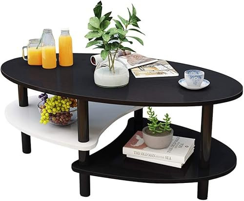 Table de canapé Nordique, Console en Bois, Table de collation Robuste avec Pieds en métal pour Salon, réception