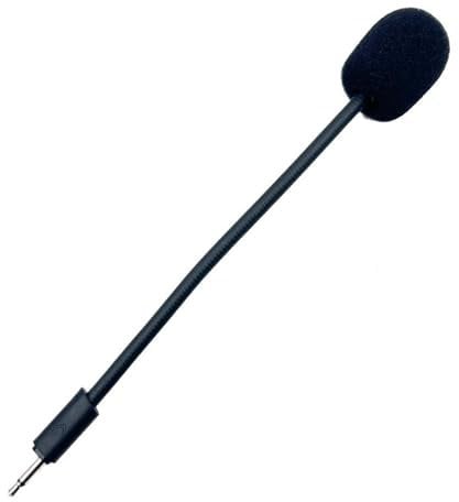 MICMXMO Microfono di ricambio compatibile con JBL Quantum 100 (Q100), cuffie da gioco, cancellazione del rumore, microfono per PS5, Nintendo Switch PC Mac, cuffie da gioco, jack da 2,5 mm