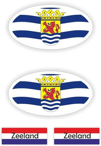 JERMA Allerhandestickers Zeeland Auto Aufkleber, 283.la15