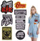 9PCS Band Patches for Jackets Sew on Velcro Patches for Clothing Band Badges Rock Band Patches DIY Clothes Stickers Clothing Customization with Badges Backpacks Jackets Jeans Hats Repair Holes