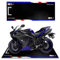 QYSaiXuan Motorradteppich Waschbar Fahrradteppich rutschfest Gummimatte für Motorrad, Fahrrad, Garage 200 x 80cm Premium Öl Auffangmatte