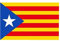 Stormflag Bandera Cataluña 2x3ft/60x90cm Bandera de CATALUÑA ESTELADA BLAVA poliéster 90g, 2 ojales de metal costura doble con ojal