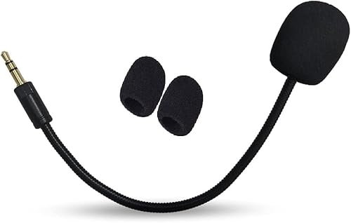ZHHSUNY Micro de rechange pour casque de jeu Ra-zer Barracuda X 3,5 mm détachable avec mousse