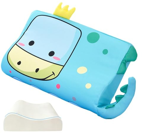 Calmly Pillow für Kinder – Calmly Pillow Autisms, Kissen für autistische Kinder, ergonomisches Calmly Pillow, atmungsaktives Schlafkissen für Kinder für besseren und gesünderen Schlaf