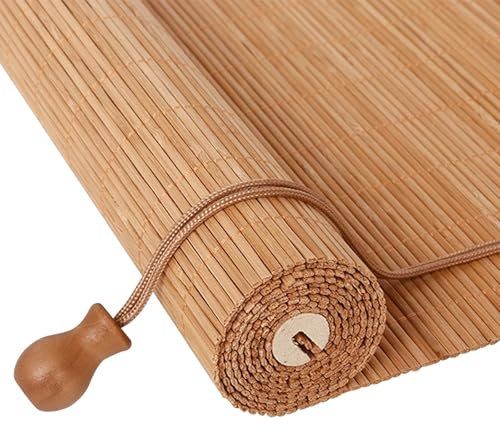 Tende in Bambu Da Esterno Con Sollevatore Filtraggio Della Luce Tapparella Avvolgibile Bambù Privacy Tenda a Pacchetto in Bambù Personalizzabile 45 50 60 70 80 90 100 110 120 130 140 150 160 170 180cm