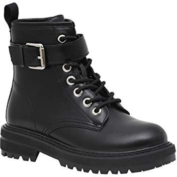 Dunes Damen Chaplin Schnürstiefel, schwarz, 40 EU