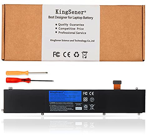 KingSener RC30-0248 Batterie pour Razer Blade Stealth 15 Advanced 2018 2019 GTX 1060 LINGREN 15(i7 8750H) GTX 1070 RTX 2070 2080 3070 3080 RZ09-02386 RZ09-02386E91 RZ09-02386E91-R3U1 5209mAh/80WH