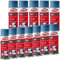 Alfa Sprühlack für innen und außen - Lackieren und Dekorieren, hohe Deckkraft Farbspray, Sprühdose, Made in Germany (3 x 400 ml Hochglanz, RAL 5010 Enzianblau)