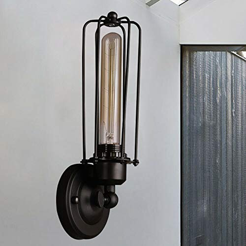 SHZICMY E27 Vintage Wandlampe Retro Industrial Verstellbar Metall Wandlampe Antik schwenkbar Rustikal für Landhaus Schlafzimmer Wohnzimmer Esstisch