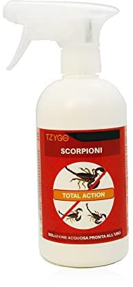 TZYGO Total Action Scorpioni | 1 flacone nebulizzatore Spray 500ml