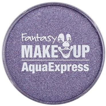 PAINT IT EASY Karnevalsschminke Aqua-Express Schminke auf Wasserbasis, 15g, Perlglanz / Metallic-Lila