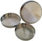 Backofenblech Backblech Backform Auflaufform Ofenform Tepsi Rund Edelstahl 28/32/36cm 3-Er Set