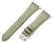AoYi Cuir Bracelet Italien Véritable Femme Hommes Compatible avec Apple Watch 42mm 44mm 45mm 46mm 49m, Strap Luxe pour iWatch Séries 10 9 8 7 6 5 4 3 2 1 SE SE2 Ultra Ultra 2, Vert