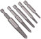 Jeu D'extracteurs de Vis en Spirale Embout D'Extracteur de Vis de 2 Mm 10 × 3 × 3 5 Pièces Extracteur de Vis cassé Tige Hexagonale Dents Fines Outil de Retrait endommagé Kit