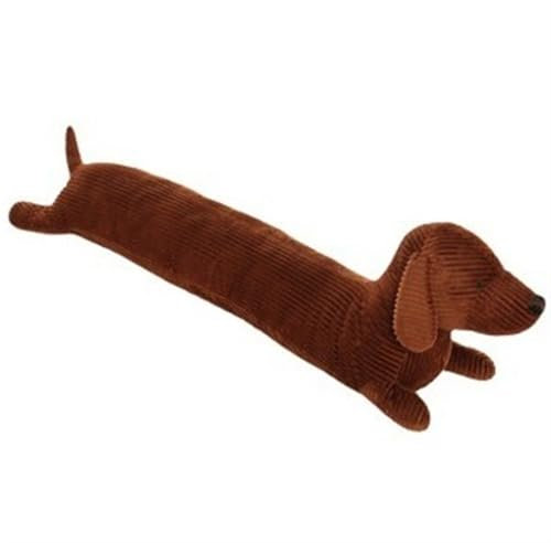 TOPLITHE Riesiges 110 cm Großes Dackel-Plüschkissen, Langes Stofftier Hundeplüschtier Großes Puppenkissen Sofakissen for Kinder Weihnachten(Dachshund)