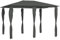 Pavillon mit Pfostenabdeckungen 3x4x2,6m Anthrazit 160g/m²