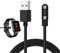 EuAcesry Universelles Smartwatch-Ladegerät, 2-poliges magnetisches USB-Ladekabel Mag Safeladegerät für Smartwatch, Kontaktabstand Ladegerät 4 mm, Zubehör für Uhr