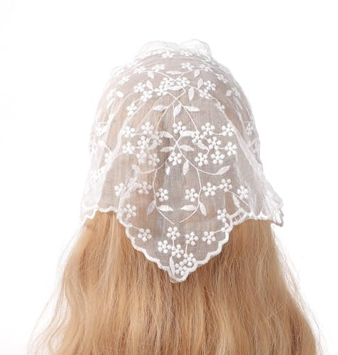 Süßes Mädchen-Spitzen-Halstuch, Sonnenfest, Haarband, Raffhalter, Camping, Kopftuch, schönes Reise-Haartuch für Mädchen