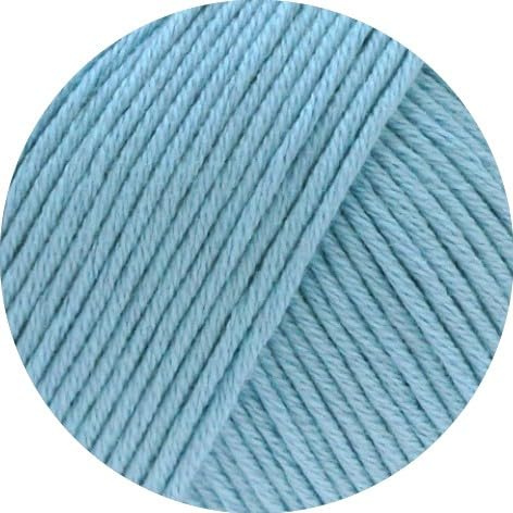 LANA GROSSA Landlust Baumwolle | Klassisches Bio-Baumwollgarn, Gots zertifiziert | Handstrickgarn aus 100% Baumwolle (Bio) | 50g Wolle zum Stricken & Häkeln | 115m Garn FB 38