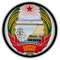 Copytec Patch/Aufnäher - Nordkorea Emblem Koreanische Volksarmee Armee KVA Stausee Staatsflagge Demokratische Volksrepublik Korea Wappen Abzeichen #19225