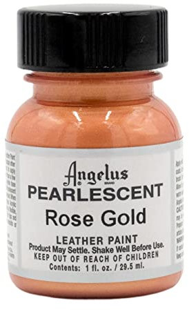 Angelus Vernice per pelle, 30 ml, confezione da 1, oro rosa