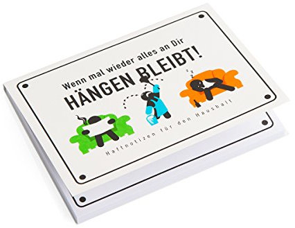corpus delicti :: Selbstklebende Haftnotizen – Haushalt Hängen Bleibt! (HH)