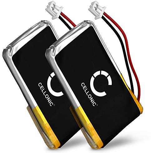 CELLONIC, Akku für Headset kompatibel mit Plantronics CS351, CS520, CS510 (240mAh, 3.7V) Ersatzakku 65358-01,64399-03