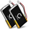 CELLONIC, Akku für Headset kompatibel mit Plantronics CS351, CS520, CS510 (240mAh, 3.7V) Ersatzakku 65358-01,64399-03