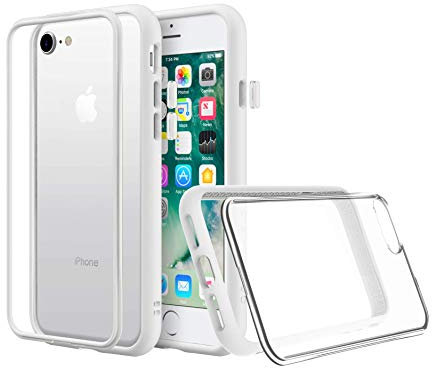 RhinoShield Modulares Case kompatibel mit [iPhone XS Max] | Mod NX - Anpassbare & stoßdämpfende Schutzhülle im schlanken Design - 3.5 Meter Fallschutz - Weiß