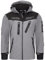 Rock Creek Herren Softshell Jacke Outdoor Regenjacke Windbreaker Softshelljacken Wanderjacke Skijacke Laufjacke Thermojacke Kapuze H-159 Grau XXXXL
