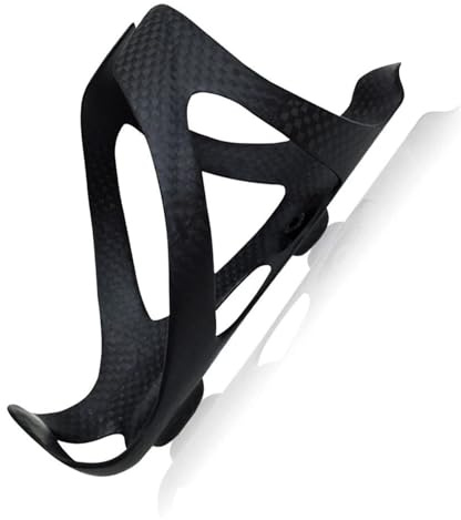 Porte bidon Carbone Alfa Pasca Porte bidon vélo Carbone Black Porte bidon VTT Carbone 3K Brillant/Mat Porte bidon Carbone Velo Route