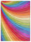 SrS Rugs® Candy Rainbow Rug - for Living Room, Lounge, Hallway, Kids Room, Playroom, Nursery - Boys & Girls - Hippy - Pride - Brighten Your Home (Rainbow, 80cm x 150cm)